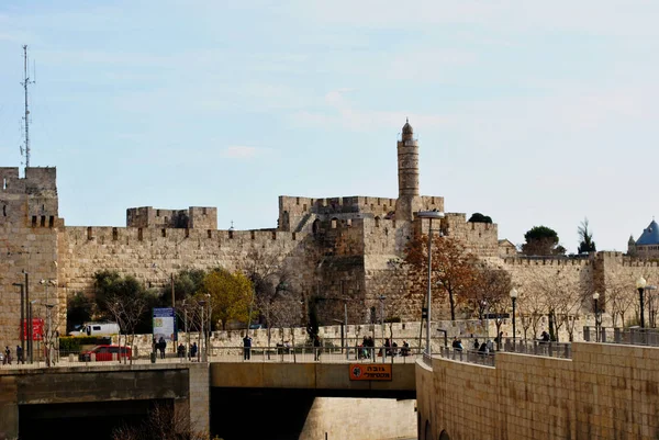 Jeruzalem Israël Toegang Tot Oude Stad — Stockfoto