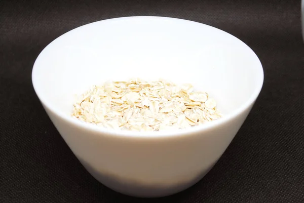 Puñado Avena Para Desayunar — Foto de Stock