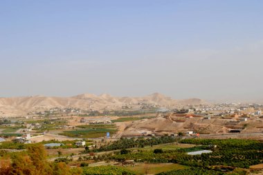 Yerleşimin ponaramik görünümü (Jericho, Filistin Yönetimi)