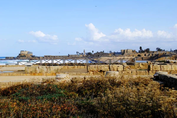 Eski şehir, Caesarea, İsrail kazıgörünümü