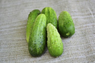 Taze sebzeler, salatalık, gıda.