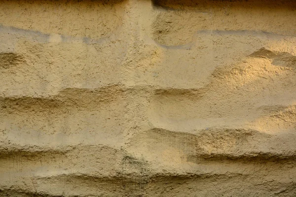 Lege Oude Bakstenen Muur Textuur Geschilderde Problematische Wandoppervlakken Ruwe Grunge — Stockfoto
