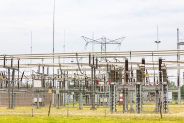 Avrupa dağıtımı İstasyonu taşıma elektrik enerjisi için
