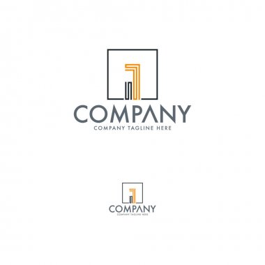 Mektup Yaratıcı bir iş logosu tasarım şablonu. Bu birçok amaç ve projeler için kullanılan bir Iconic logosudur. Vektör illüstrasyon tasarım elemanı.