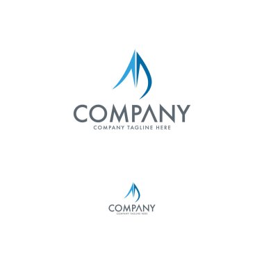 Modern yatçılık logo tasarımı