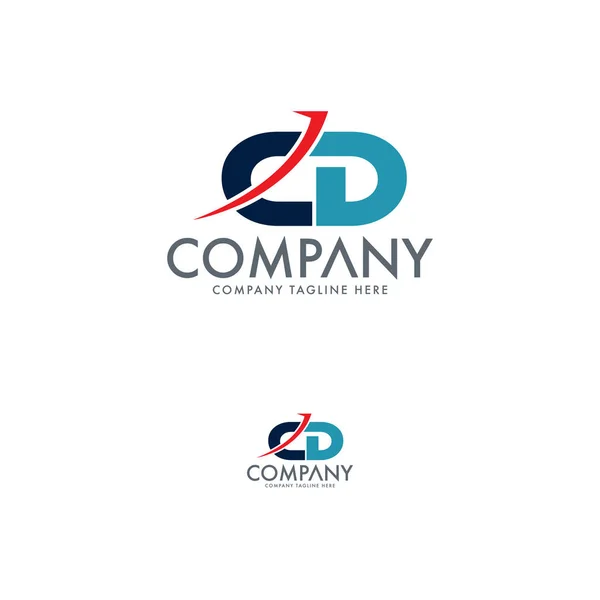 Yaratıcı Cd logo tasarım şablonu