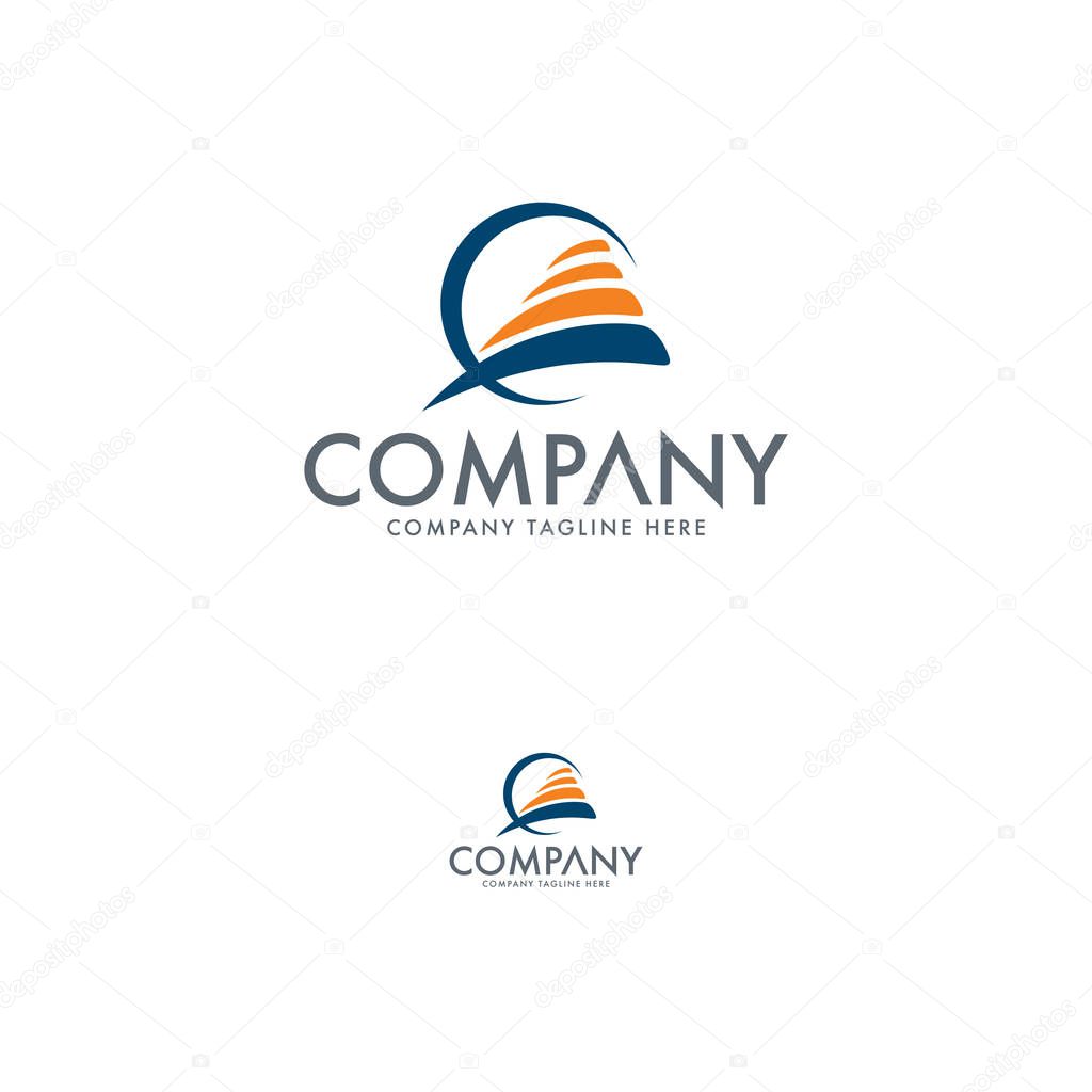 Insurance, Finance Logo Design Template