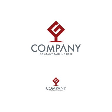 Dinamik ve Modern G Harfi Logo Şablonu