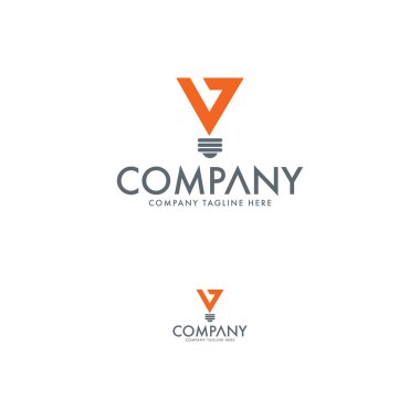 Premium Harf V, Lamba ve Işık, Fikir Logosu