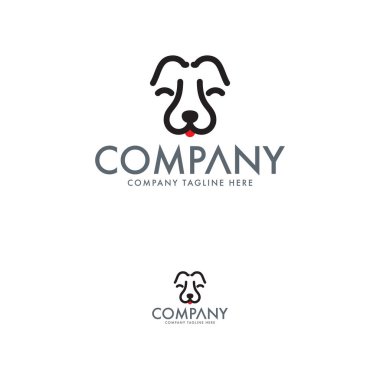 Pet ve Köpek LogoSu Tasarım Şablonu