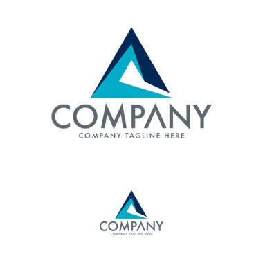 Dinamik Mektup A Logo Tasarım Şablonu