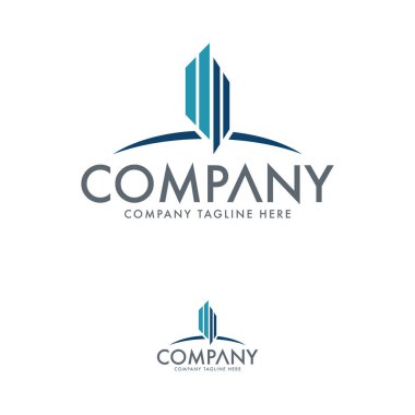 Yaratıcı Mimari ve Gayrimenkul Logo Şablonu