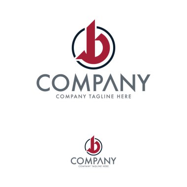 Yaratıcı Mektup B Logo Şablonu