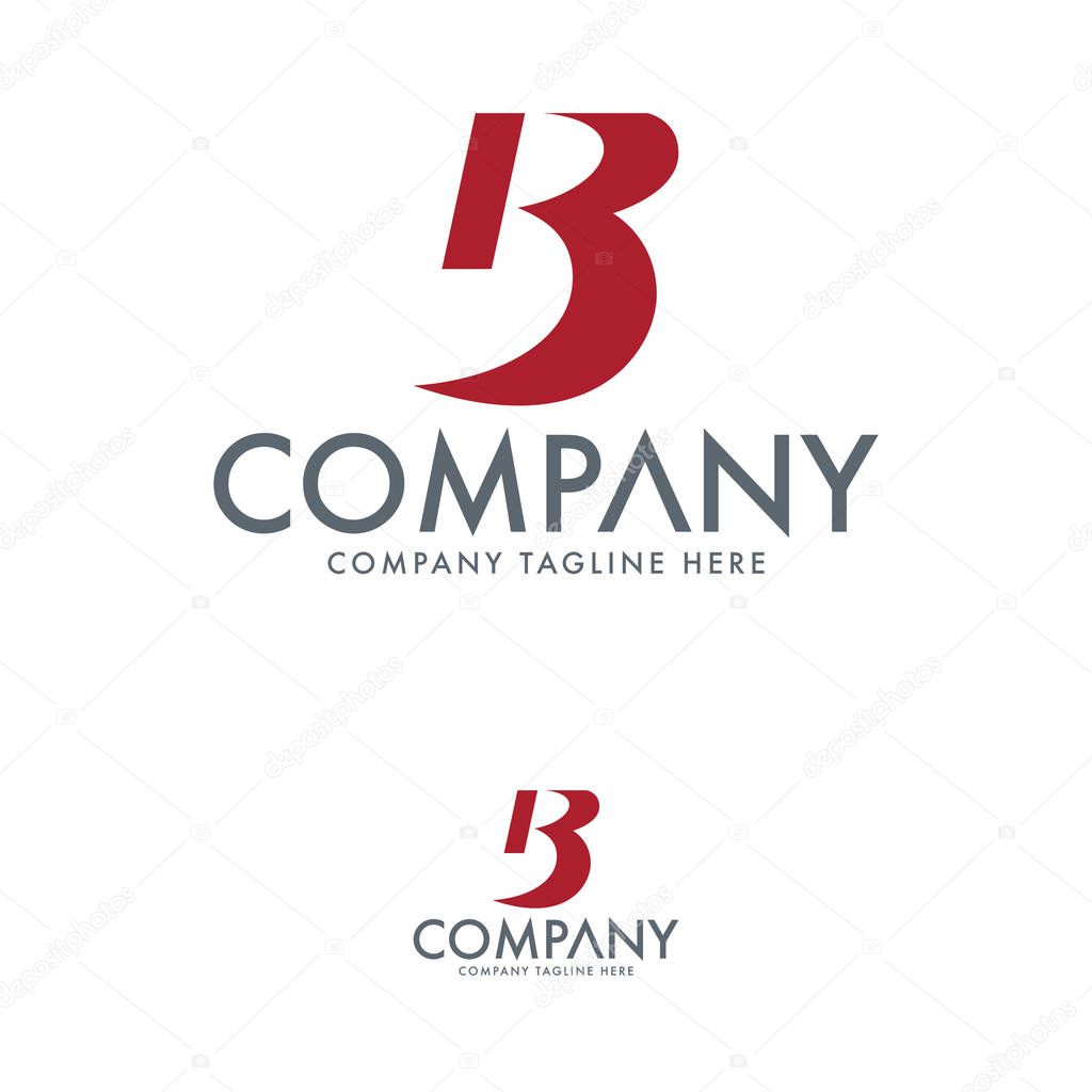 Modern Letter B Logo Template