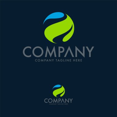 Yaratıcı Küre ve Teknoloji Logo Tasarımı