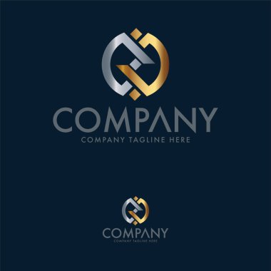 Yaratıcı Harf C D Logo Tasarımı