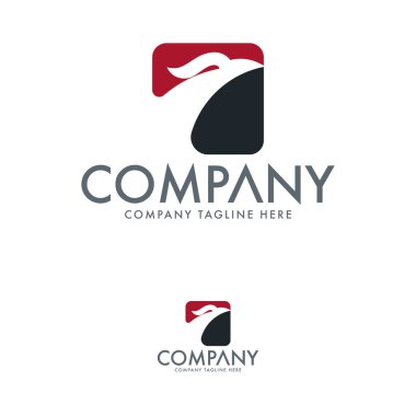 Creative Eagle Logo Şablon Tasarımı