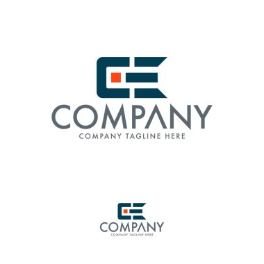 Letter Ce Logo Tasarım Şablonu