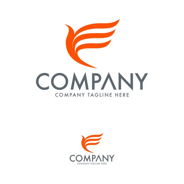 Yaratıcı Kuş Logo Tasarım Şablonu