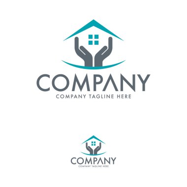 Modern Gayrimenkul Logo Tasarım Şablonu