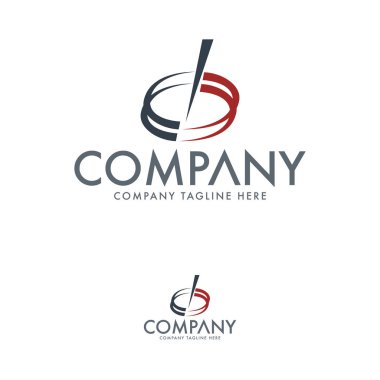 Yaratıcı Mektup D Logo Şablonu