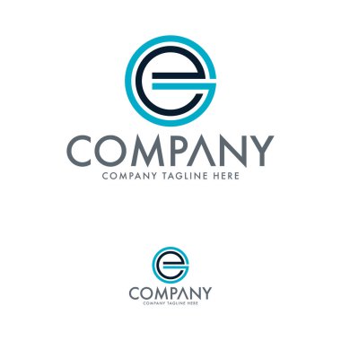 Mektup Eg Logo Tasarım Şablonu