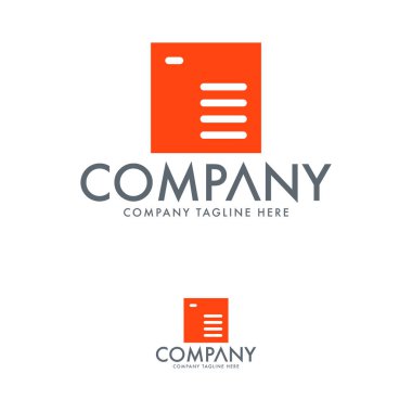 Yaratıcı Veri Metin Logo Tasarım Şablonu