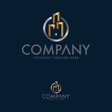 Yaratıcı Gayrimenkul Logo Şablonu