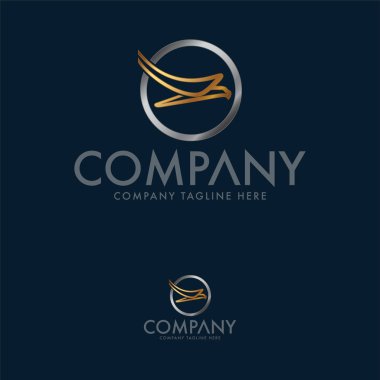 Creative Eagle Logo Şablonu