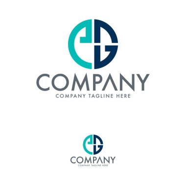 Mektup Eg Logo Tasarım Şablonu