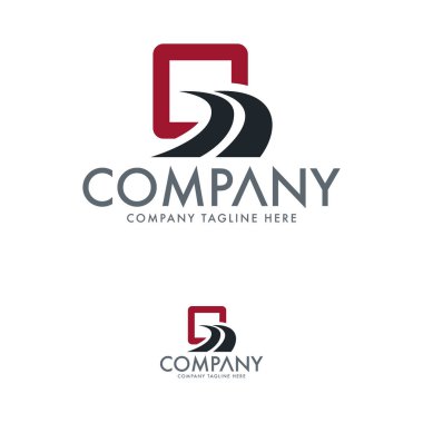 Lojistik Logo Tasarımı. Yol Logo Simgesi