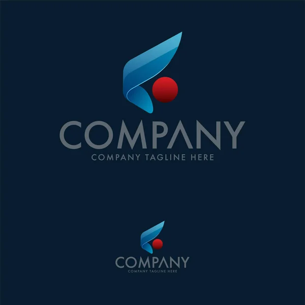 Creatieve Letter Logo Ontwerpsjabloon — Stockvector