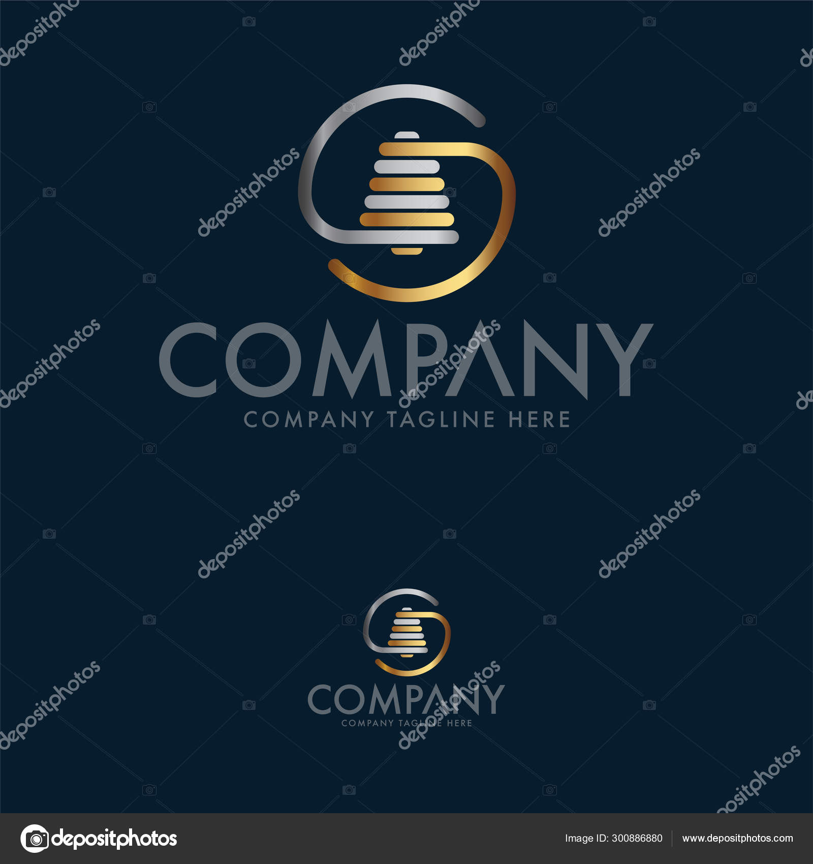 Cotton Yarn Cone Logo