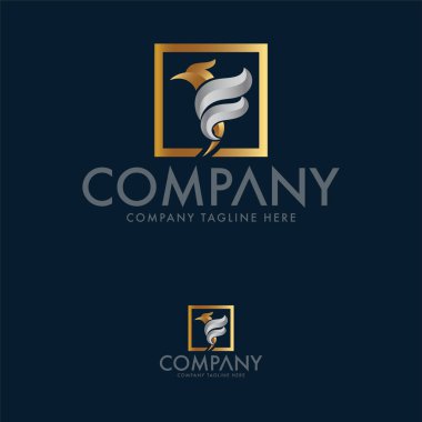 Creative Eagle Logo Tasarım Şablonu