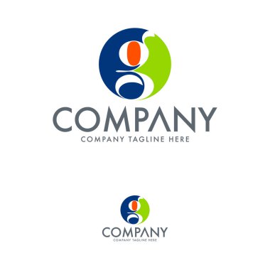 Yaratıcı Mektup G Logo Tasarım Şablonu