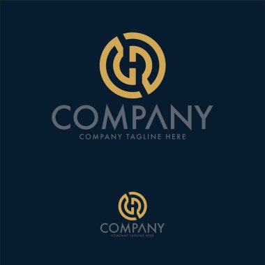 G Harfi D ve H Logo Tasarımı