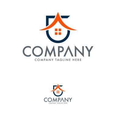 Yaratıcı Gayrimenkul Logo Tasarım Şablonu