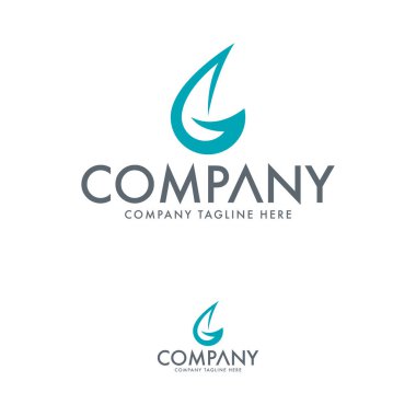 Yaratıcı Mektup G Logo Tasarım Şablonu