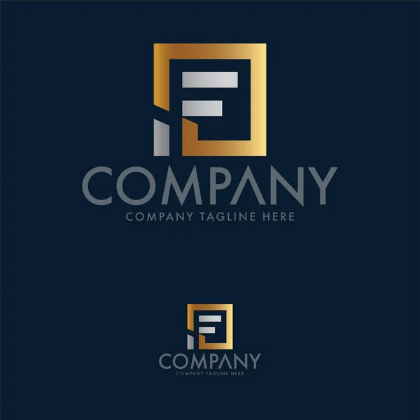 Creative Letter Szablon Logo Projektu — Wektor stockowy