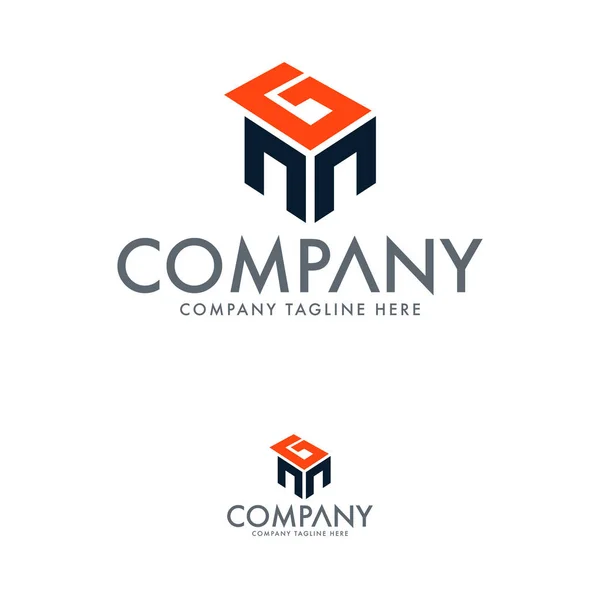 Creative Letter Logo Design Template — Stock Vector