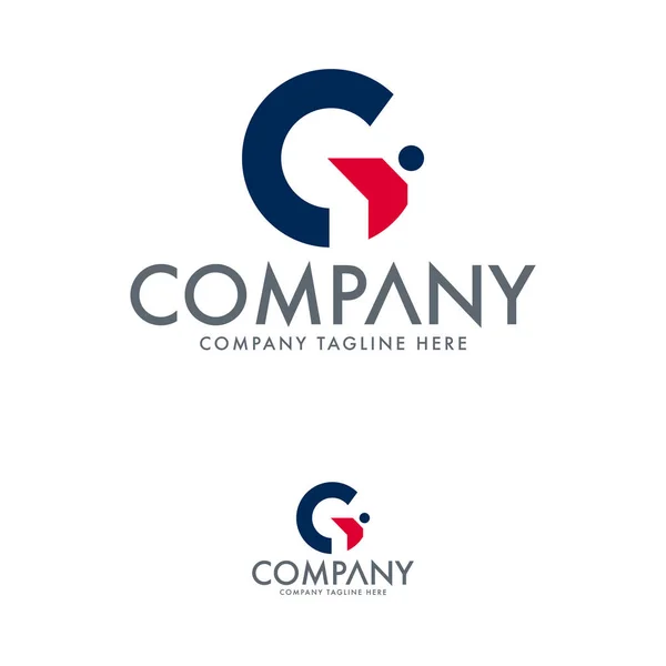 Yaratıcı Mektup G Logo Tasarım Şablonu