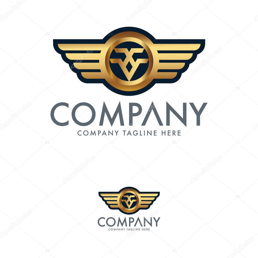 Wing Auto Car Logo Design