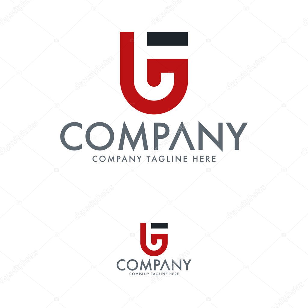 Letter T and TG Logo Design Template
