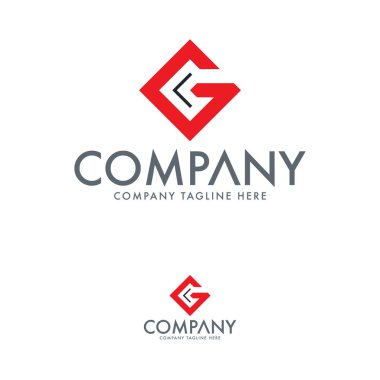Yaratıcı Mektup G Logo Tasarım Şablonu