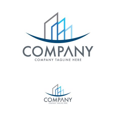 Soyut Emlak Logo Şablonu