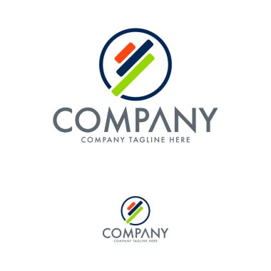 Sigorta ve yatırım logosu şablonu