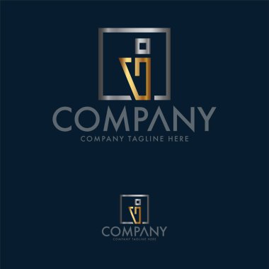 Lüks Mektup I Logo Tasarım Şablonu