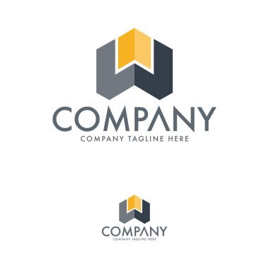 Letter W Logo Şablonu