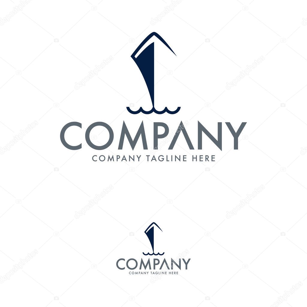 Creative Shipping Logo Design Template
