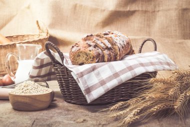 sepetin içinde ekmek